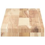vidaXL Étagère flottante 80x20x4 cm bois d'acacia massif non traité