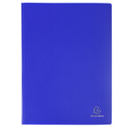 Protège-documents En Polypropylène 5/10e Opak Pochettes Cristal 40 Vues - A4 - Couleurs Assorties - X 20 - Exacompta