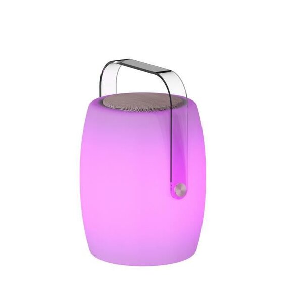 LUMISKY Lampe musicale d'extérieur avec haut parleur - 21 x 21 x 31 cm