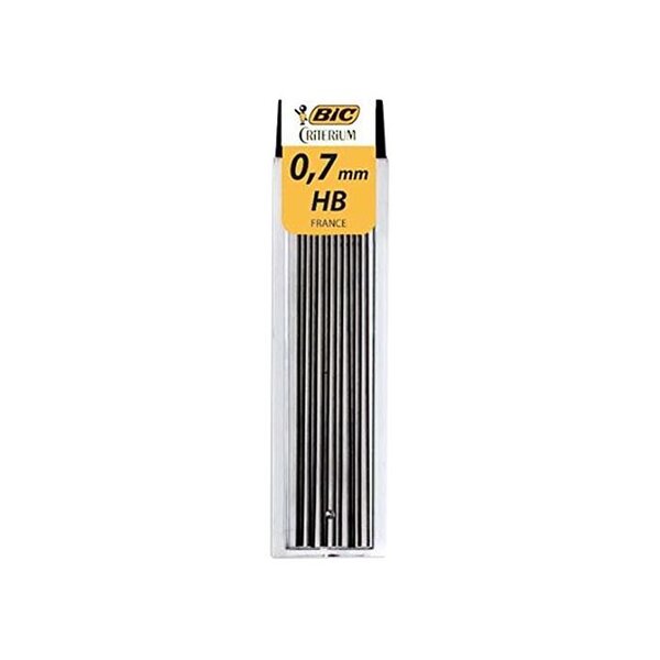 Etui de 12 Mines CRITERIUM HB 0,7 mm BIC