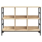 vidaXL Buffet chêne sonoma 102x32x73 5 cm bois d'ingénierie