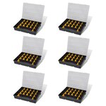 vidaXL Boîte à outils 6 Pièces