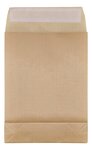 Lot de 20 enveloppes pochettes kraft armé à soufflet marron 280 x 365 + 70 mm