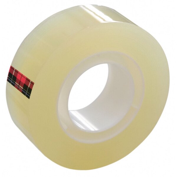 Rouleau Transparent 550 19 mm x 33 m Lot de 8 rubans (paquet 8 x 33 mètres)