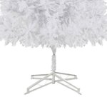 vidaXL Sapin de Noël artificiel 500 cm Blanc