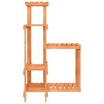 vidaXL Support à fleurs 62 5x61 5x101 5 cm bois massif de sapin