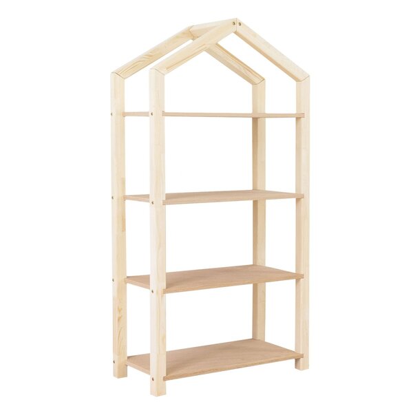 Etagère cabane TALLY bois verni