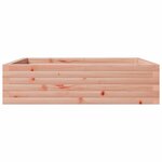 vidaXL Jardinière 90x90x23 cm bois massif douglas