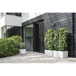 Vivo Next Square 40 Bac à fleurs - Blanc Ø 39 x 38 cm - 100  recyclé