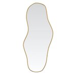 vidaXL Miroir mural Doré 90x40 cm