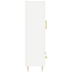 vidaXL Buffet haut blanc 69 5x31x115 cm bois d'ingénierie