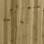 vidaXL Jardinière 180x31x31 cm bois de pin imprégné