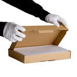 Lot de 500 Boîtes postales extra-plates A4 format 305x220x45 mm