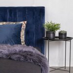House Nordic Table d'appoint Anne 47 cm Rond Noir