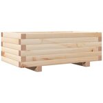 vidaXL Jardinière 70x40x26 5 cm bois de pin massif