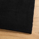 vidaXL Tapis HUARTE à poils courts doux et lavable noir 120x170 cm