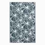 Tapis extérieur terrasse réversible - Tapis de jardin imperméable et résistant UV - Motif floral - Vert - 150x240 cm - HOMESCAPES