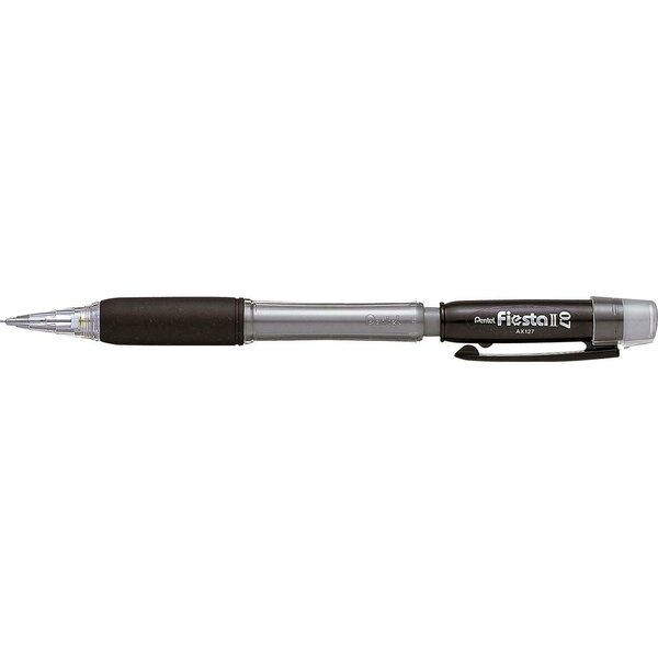Porte-mines fiesta ii pointe 0 7 mm corps noir pentel