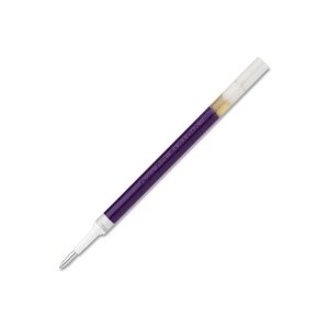 Recharge pour roller encre gel energel  pointe 1 mm  violet x 12 pentel