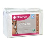 Couette tempérée coton bio 300 g/ m² - 140 x 200 cm