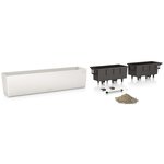 LECHUZA Jardinière Balconera Color 80 ALL-IN-ONE blanc 15680