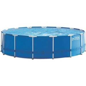 Kit piscine tubulaire INTEX Frame - Ronde - Métal - 457,2 x 121,92 cm