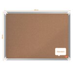 Nobo tableau d'affichage en liège premium plus 60x45 cm marron
