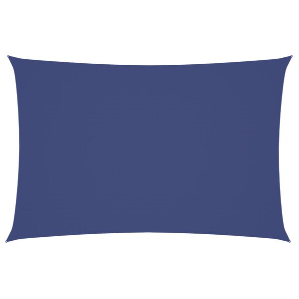 vidaXL Voile de parasol tissu oxford rectangulaire 2x4 m bleu