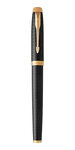 PARKER IM Premium Stylo plume  Noir  plume fine  encre bleue  Coffret cadeau
