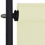 vidaXL Store roulant d'extérieur 100 x 270 cm Crème