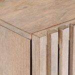 vidaXL Armoire murale de salle de bain 38x34x48cm bois massif manguier