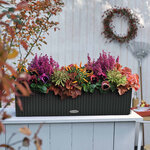 LECHUZA Jardinière BALCONERA Cottage 80 ALL-IN-ONE Granit