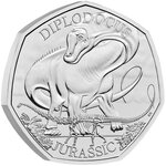 Diplodocus - 50 Pences 2024 BU