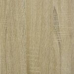 vidaXL Meuble TV Chêne sonoma 100x40x50 cm Bois d'ingénierie
