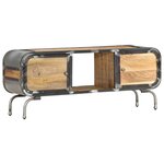 vidaXL Meuble TV 110x30x42 cm Bois massif de manguier