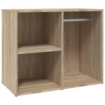 vidaXL Armoire de dressing Chêne Sonoma 80x40x65 cm Bois d'ingénierie