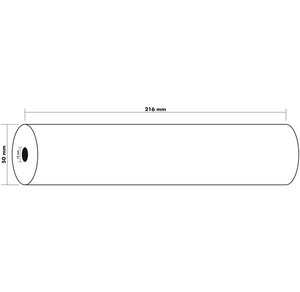 Lot de 6 Bobines Tax thermique 55g 216x30mx12 mm 30 m EXACOMPTA