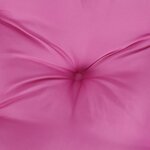vidaXL Coussins de chaise à dossier haut lot de 6 rose tissu oxford