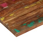 vidaXL Dessus de table 140x50x3 8cm rectangulaire bois massif récupéré