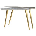 Bureau table meuble travail informatique aviateur avion vintage style aviateur 120 cm 0502084