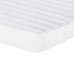 vidaXL Lit de jour avec lit gigogne et matelas rose 100x200 cm velours