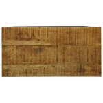 vidaXL Bibliothèque 70x35x110 cm en bois massif mangue brut