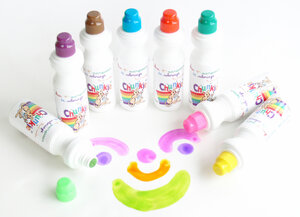 Chunkie Marqueur mousse pour enfant 8 couleurs tropical
