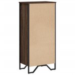 vidaXL Bibliothèque chêne marron 50x31x106 cm bois d'ingénierie