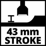 Einhell marteau pneumatique tc-pc 45