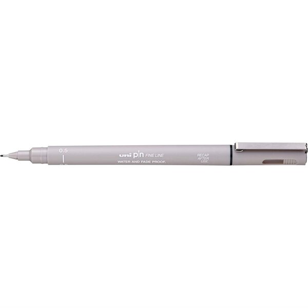 Feutre technique PIN 05200 GC Pte 0,5 mm Gris clair UNI-BALL