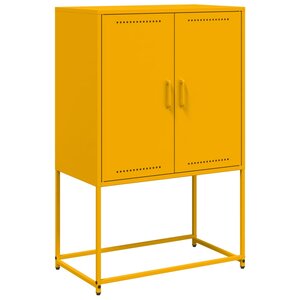 vidaXL Meuble TV anthracite 68x39x60 5 cm acier
