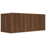 vidaXL Ensemble de meubles TV 8 Pièces Chêne marron Bois d'ingénierie