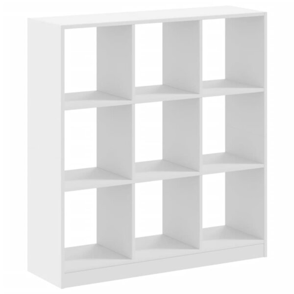vidaXL Bibliothèque blanc 102x32x108 cm bois d'ingénierie