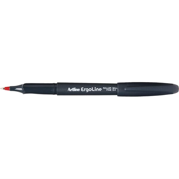 Stylo-bille 'ERG-4400' Pointe bille céramique fine de 0 4 mm Rouge ARTLINE